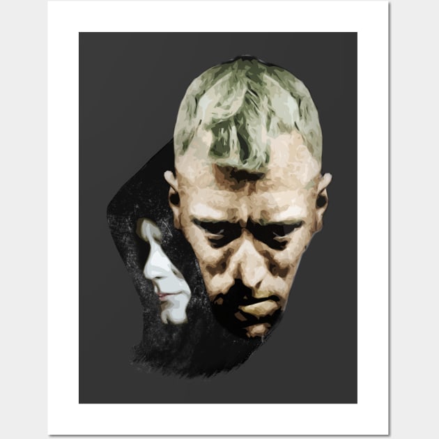 The Seventh Seal - Death & The Knight Wall Art by The Blue Box